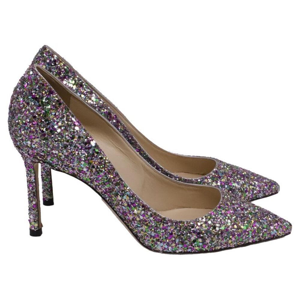 Jimmy Choo Love 85 Pumps in Multicolor Glitter